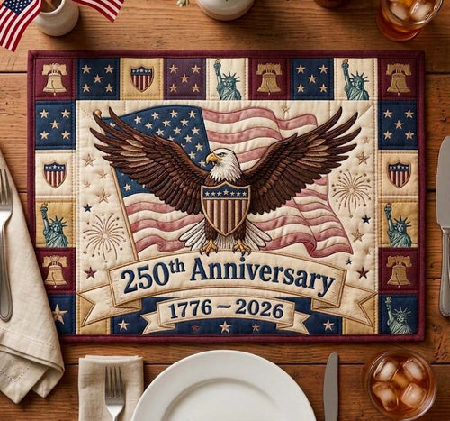 Eagle Freedom Crest Quilted Placemat GFTOHD14851