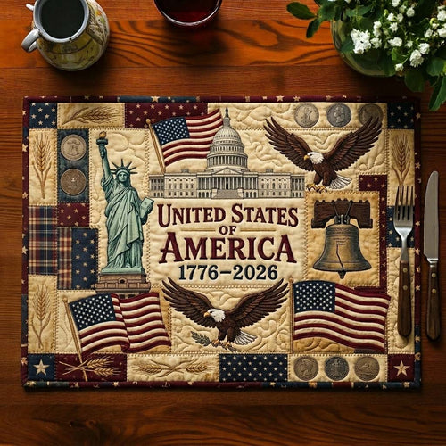 American Heritage Pride Quilted Placemat GFTOHD14852
