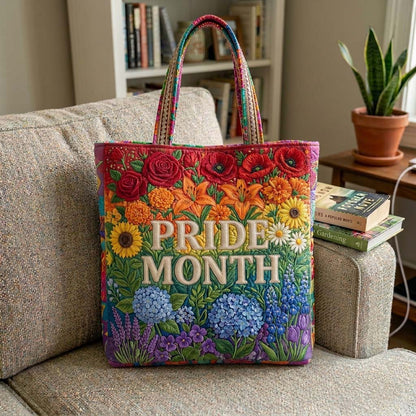 Floral Pride Quilted Tote Bag GFTOHD14918