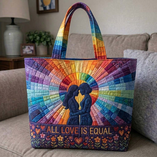 Equal Love Quilted Tote Bag GFTOHD14921