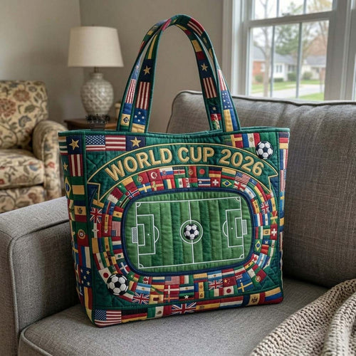 Global Kickoff Quilted Tote Bag GFTOHD14930