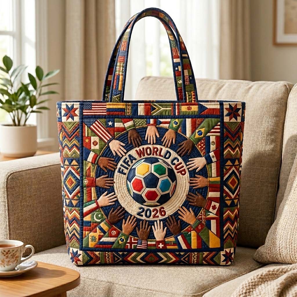 Unity Ball Quilted Tote Bag GFTOHD14932 – Patchique Store