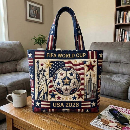 Liberty Kick Quilted Tote Bag GFTOHD14934