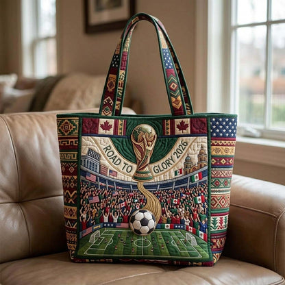 Final Rush Quilted Tote Bag GFTOHD14936