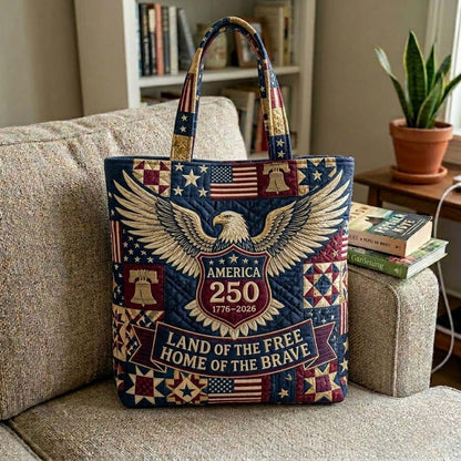 Eagle Honor Quilted Tote Bag GFTOHD14941