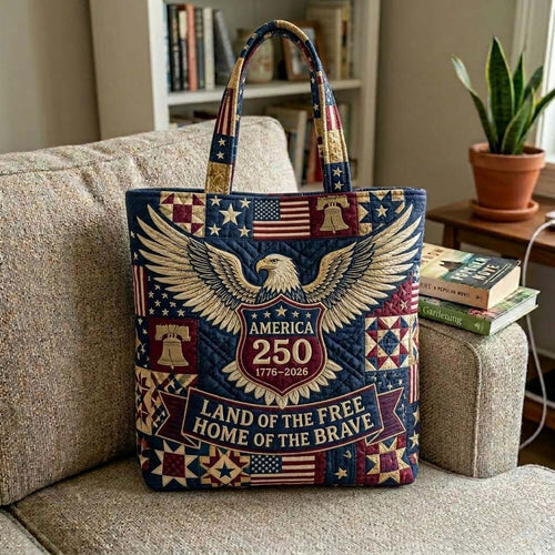 Eagle Honor Quilted Tote Bag GFTOHD14941