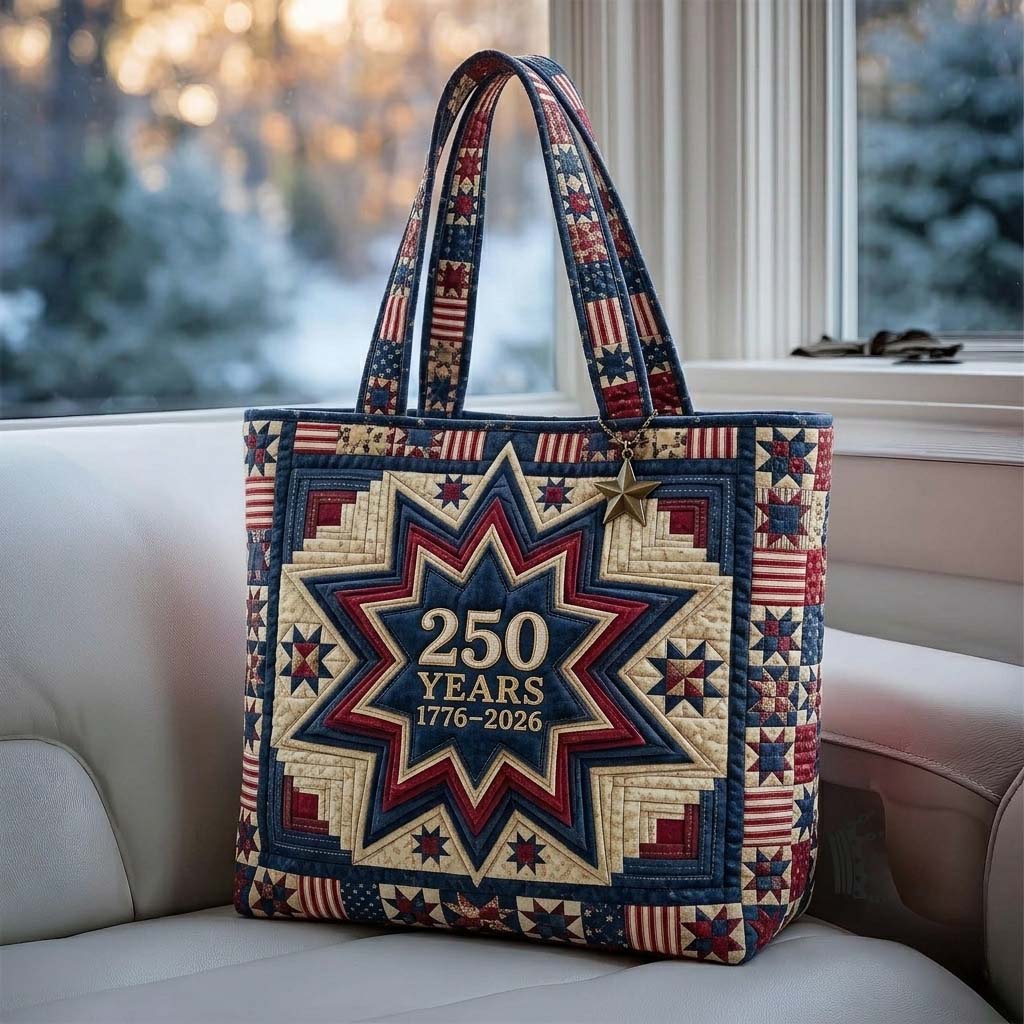 Star Tribute Quilted Tote Bag GFTOHD14946