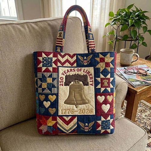 Liberty Bell Quilted Tote Bag GFTOHD14947