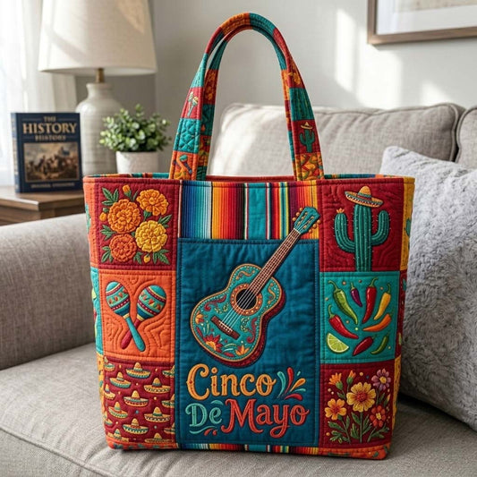 Cinco De Mayo Quilted Tote Bag GFTOHD14979