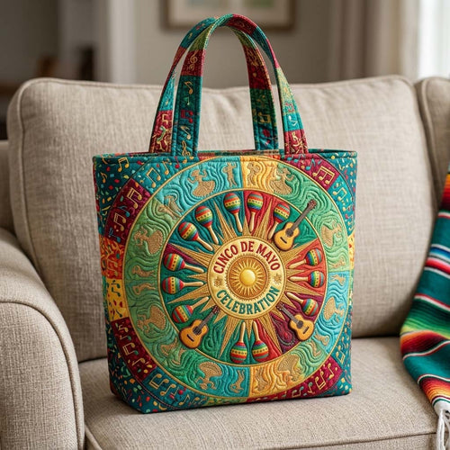 Cinco De Mayo Quilted Tote Bag GFTOHD14981