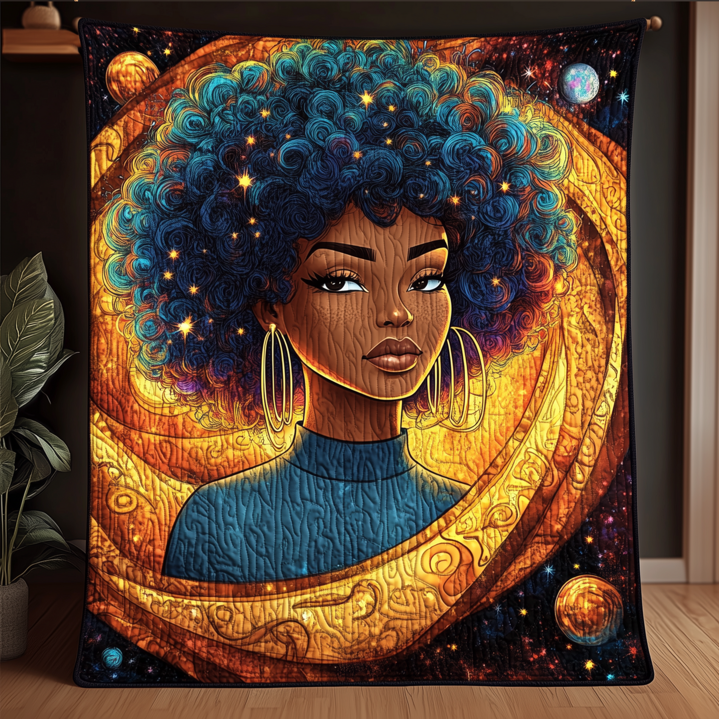 Glow of Majesty Quilted Blanket GFTOHD1665