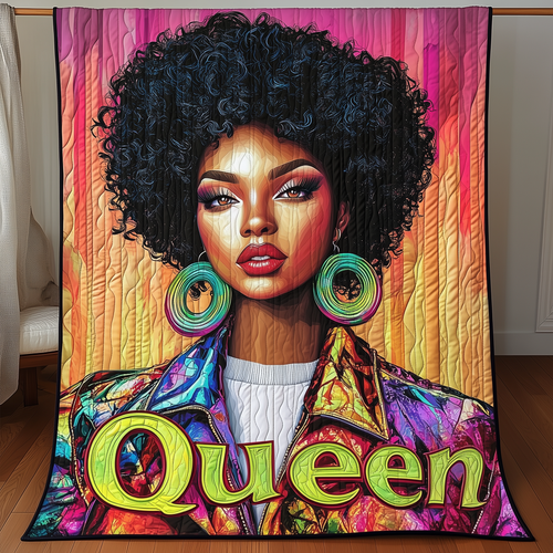 Queen of Colors Quilted Blanket GFTOHD1671