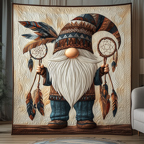 Gnome Native Quilted Blanket GFTOHD1676