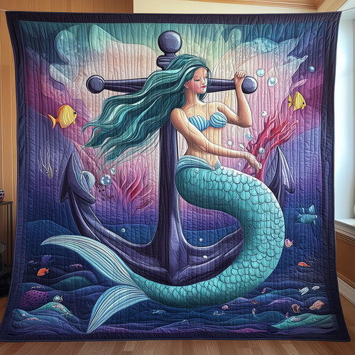 Mermaid Deep Sea Dream Quilted Blanket GFTOHD1687