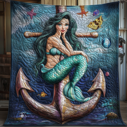 Mermaid Deep Sea Dream Quilted Blanket GFTOHD1688