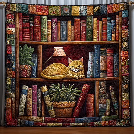 The Secret Shelfkeeper Quilted Blanket GFTOHD1822