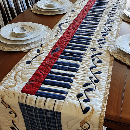 Elegance in Harmony Quilted Table Runner GFTOHD3064