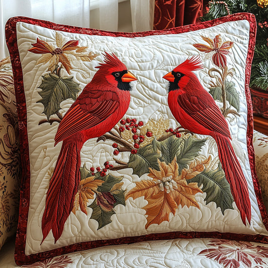 Cardinal Quilted Pillow Case GFTOHD3114