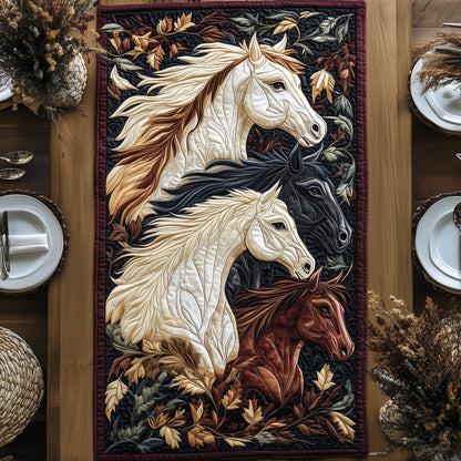 Wild Horse Harmony Quilted Table Runner GFTOHD3264