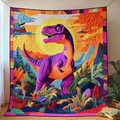 Dino in Wonderland Quilted Blanket GFTOHD3277