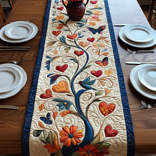 Everlasting Love Tree Quilted Table Runner GFTOHD3329