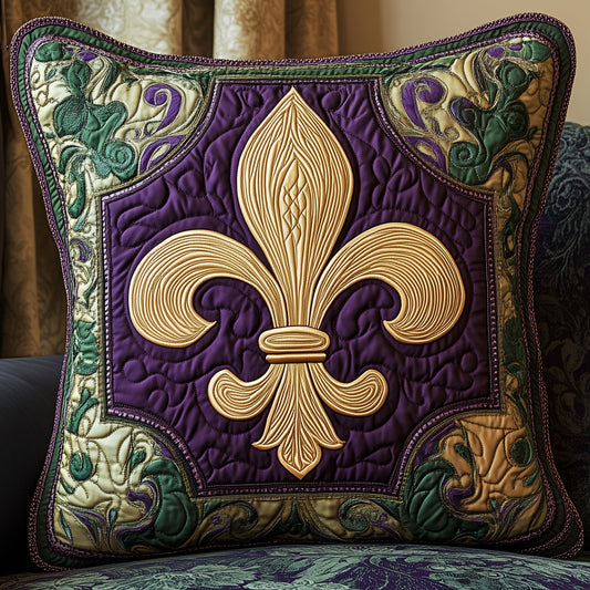 Fleur de lis Quilted Pillow Case GFTOHD3611