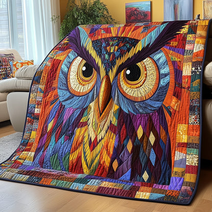 Mystic Owl Quilted Blanket GFTOHD4040