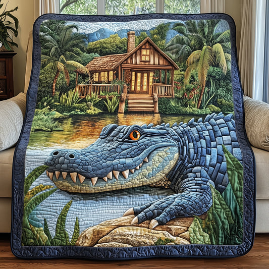 Alligator Quilted Blanket GFTOHD4138