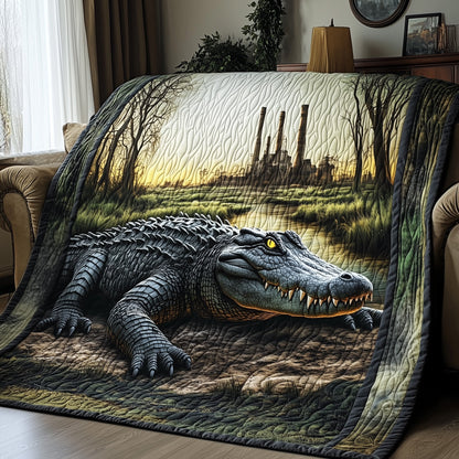 Alligator Quilted Blanket GFTOHD4139