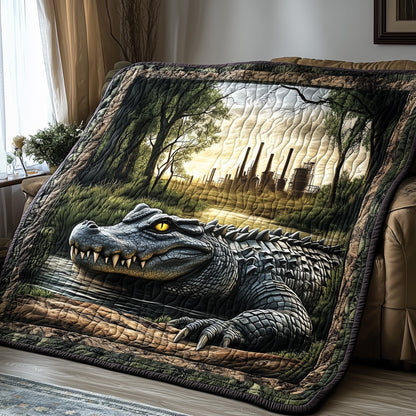 Alligator Quilted Blanket GFTOHD4140