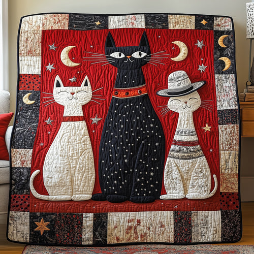 Starlit Whispers Quilted Blanket GFTOHD4218