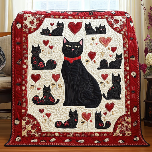 The Enchanted Cats Quilted Blanket GFTOHD4221