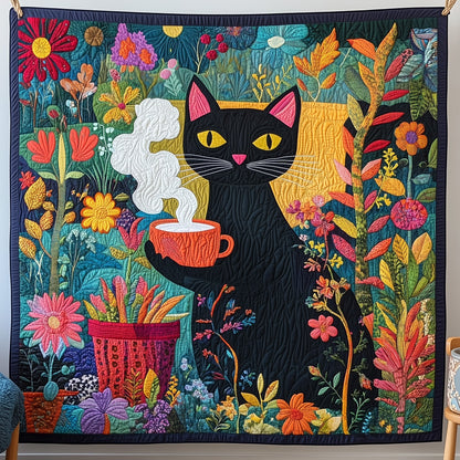 The Bohemian Cat Quilted Blanket GFTOHD4225