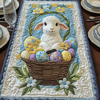 Easter Lamb Quilted Table Runner GFTOHD4568