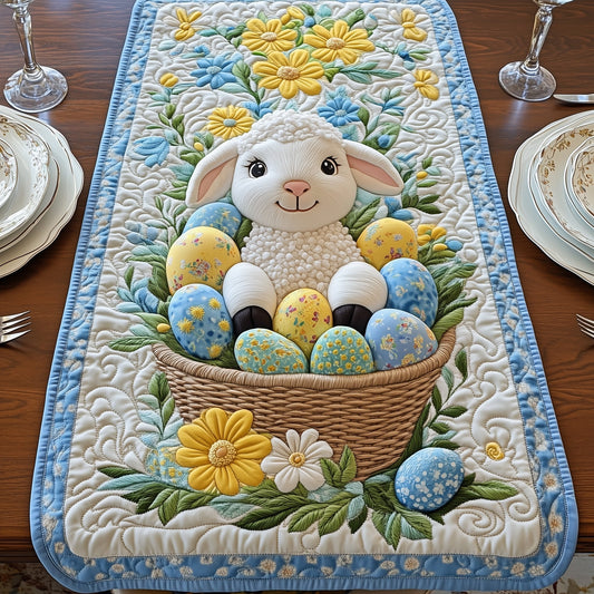 Easter Lamb Quilted Table Runner GFTOHD4569