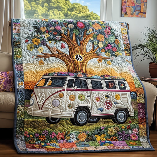 Volkswagen Van Quilted Blanket GFTOHD4596