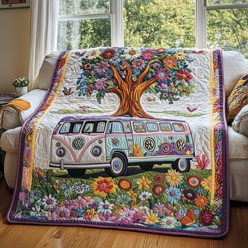 Volkswagen Van Quilted Blanket GFTOHD4597