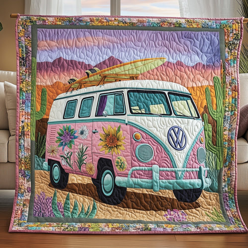 Volkswagen Van Quilted Blanket GFTOHD4598