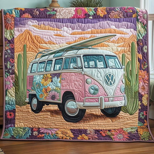 Volkswagen Van Quilted Blanket GFTOHD4613
