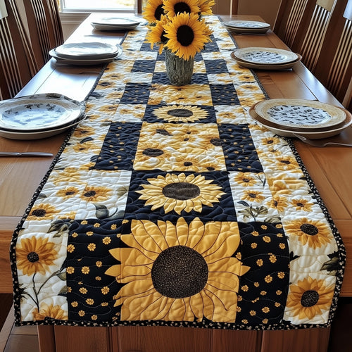 Sunflower Dreams Quilted Table Runner GFTOHD5306