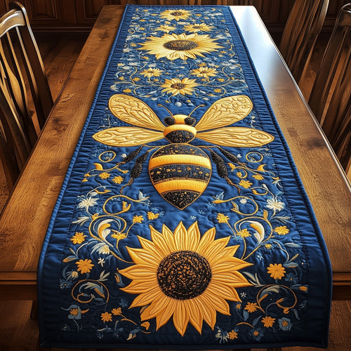Sunflower Flight Quilted Table Runner GFTOHD5345