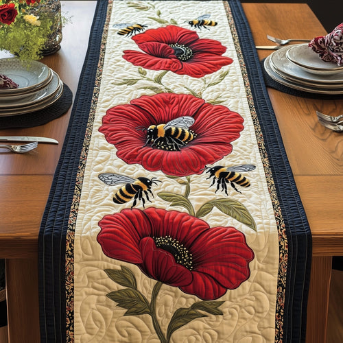 Bee Blossom Quilted Table Runner GFTOHD5346