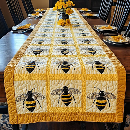 Bee Quilted Table Runner GFTOHD5358