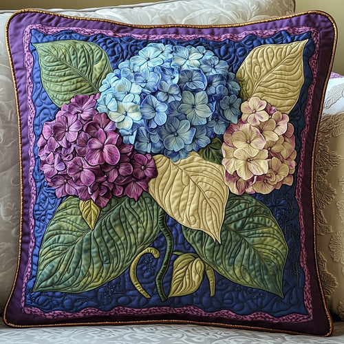 Hydrangea Serenity Haven Quilted Pillow Case GFTOHD5387
