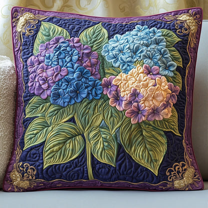 Enchanted Hydrangea Escape Quilted Pillow Case GFTOHD5388