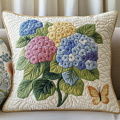 Hydrangea Dreamscape Quilted Pillow Case GFTOHD5390