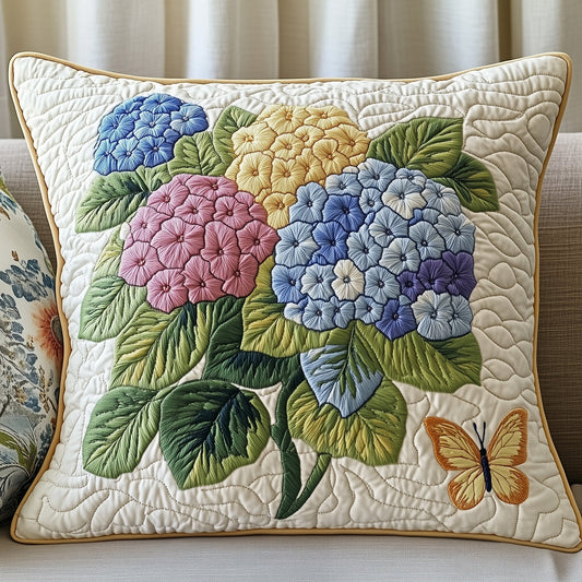 Hydrangea Dreamscape Quilted Pillow Case GFTOHD5390