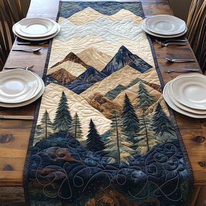 Mountain Forest Quilted Table Runner GFTOHD5723