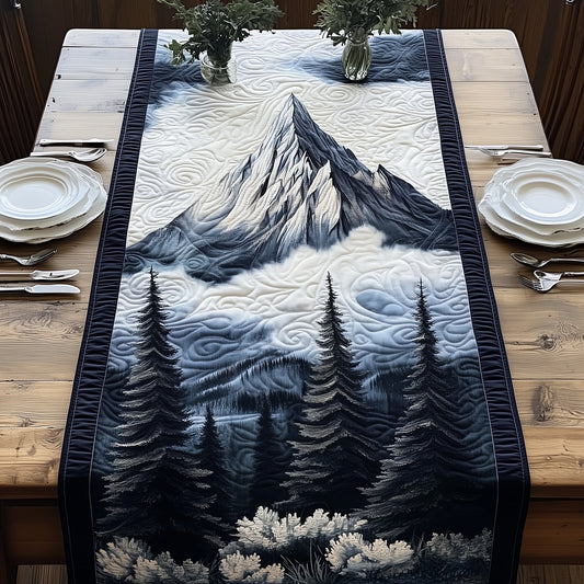 Snow Mountain Quilted Table Runner GFTOHD5728
