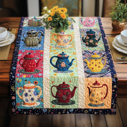 Cup of Color Quilted Table Runner GFTOHD6199